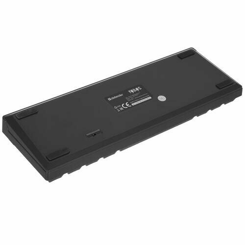 Клавиатура Defender USB, чёрная, с подсветкой - фото №17