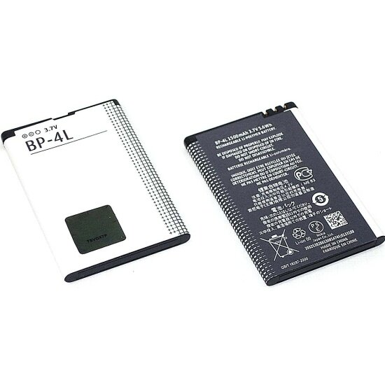 Аккумуляторная батарея Vbparts BP-4L для Nokia E71/E52/E6//E6-00/E61i/E63/E72/E90/Explay StarTV