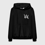 Мужская толстовка 3D Alan Walker, XL (50-52), черный - изображение