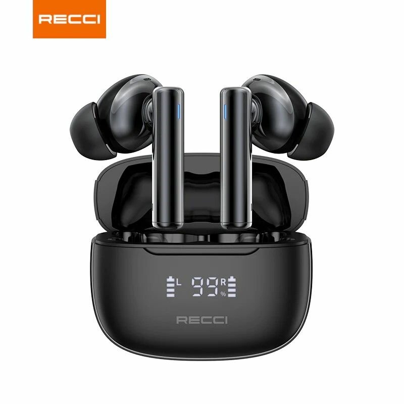 Наушники беспроводные Recci REP-W77 WARRIOR Wireless Bluetooth Earphones