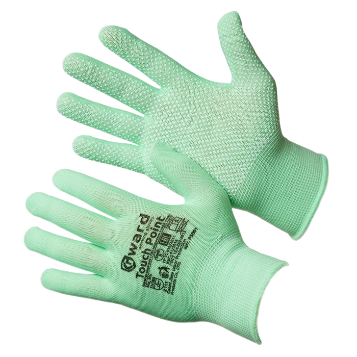 фото Нейлоновые перчатки с микроточками Touch Point