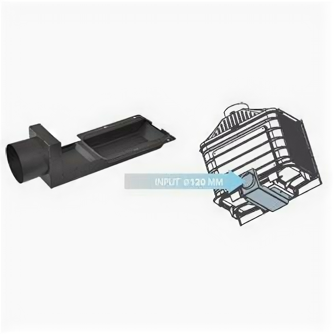 Liseo Castiron Подвод внешнего воздуха LCI7EAC (Liseo Castiron)