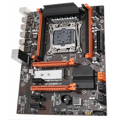 Материнская плата ATERMITER X99 TURBO D4 сокет 2011 Поддержка памяти DDR4 REG ECC и процессоров Xeon E5 V3 V4 830000₽