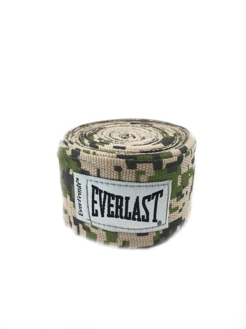 Бинты Everlast камуфляжный (4.55 м, Everlast, 4,55м, 170, 220, 60, Камуфляжный) 4,55м