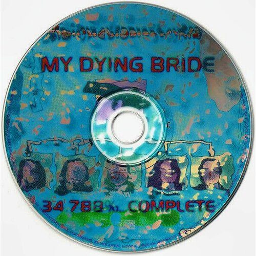 MY DYING BRIDE 34,788% Complete DIGIPACK CD