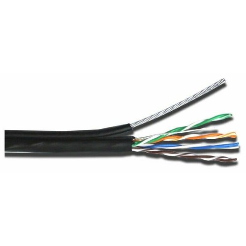 Кабель информационный Lanmaster TWT-5EUTP кат.5е U/UTP не экранированный 4X2X24AWG PVC внутренний 30 twt utp cat5e lszh twt 5eutp2 lszh 305 м белый