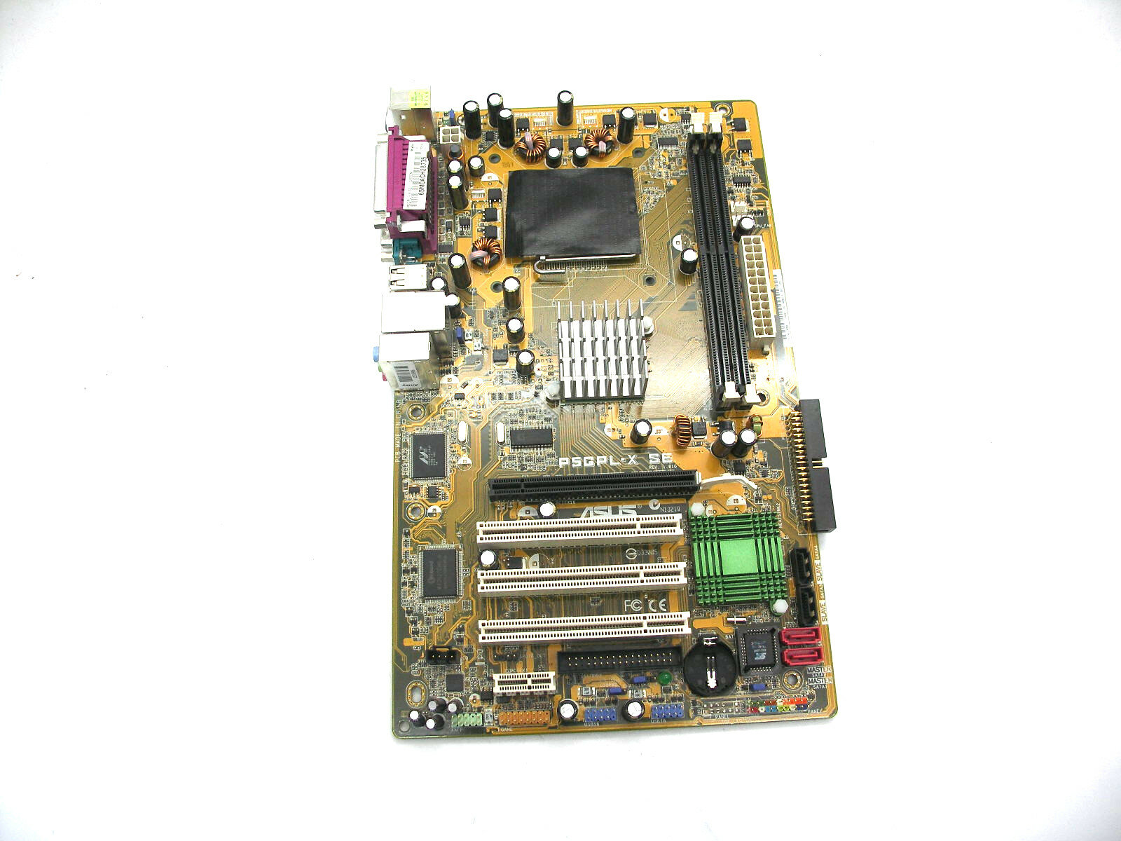 Материнская плата S-775 ASUS P5GPL-X SE REV.1.01G, i915P/2xDDR/PCI-E16/3xPCI/Sb/Lan/ATX, без планки