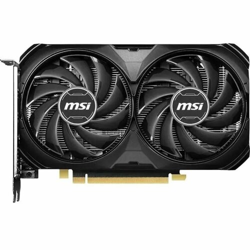 Видеокарта MSI GeForce RTX 4060 Ti Ventus 2X Black 8G (8 ГБ, GDDR6, Ultra HD 8K (7680x4320), PCI-E 4.0), GeForce RTX 4060 Ti VENTUS 2X BLACK 8G