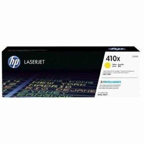 Hp Расходные материалы HP Картридж CF412XC 410X лазерный желтый увеличенной емкости 5000 стр белая корпоративная коробка 30438₽