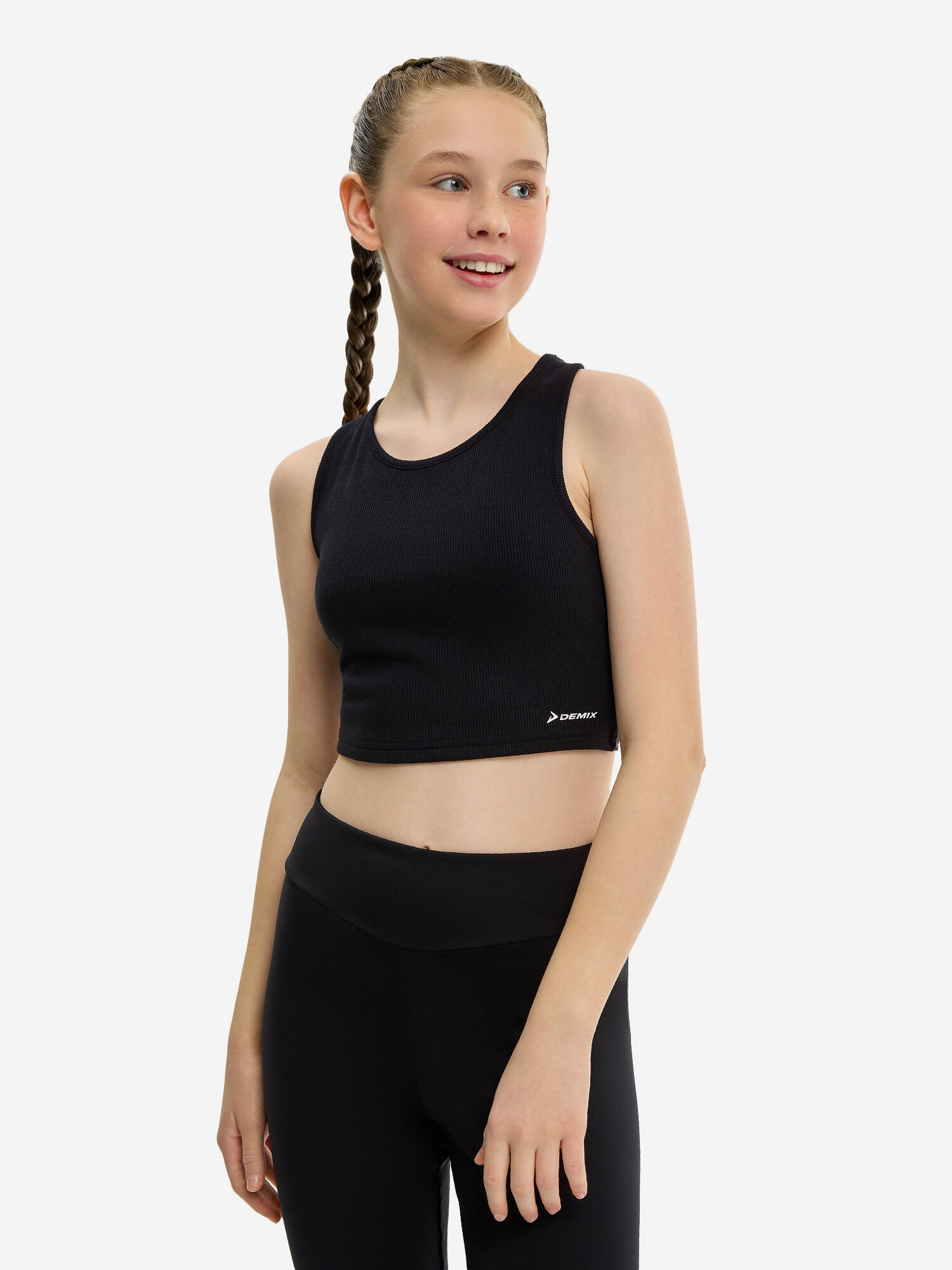 Топ Demix, размер 158-164, черный — фото 1