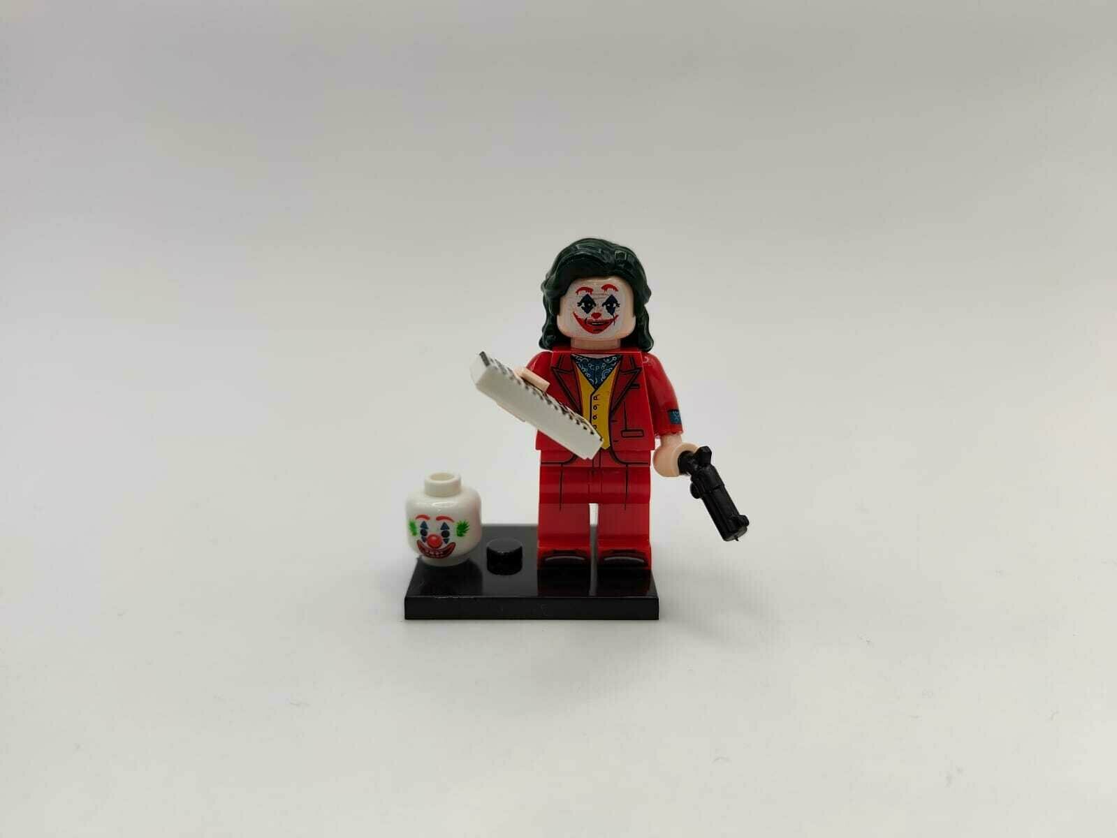 Минифигурка "Джокер версия 2", фигурка суперзлодея Joker, врага Бэтмена, вселенная DC — фото 1