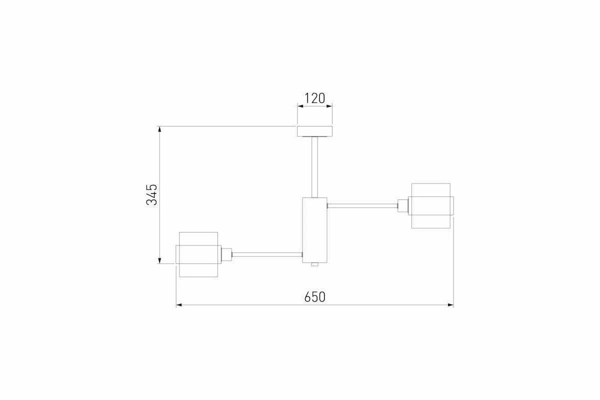 Люстра на штанге Eurosvet ARCADA 70127/6 4690389186905 - фото №2