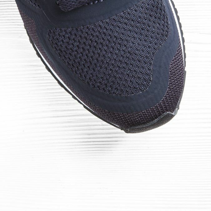 Кроссовки New Balance, размер 4,5 US / 37 EU / 22,5 CM, белый, синий — фото 1