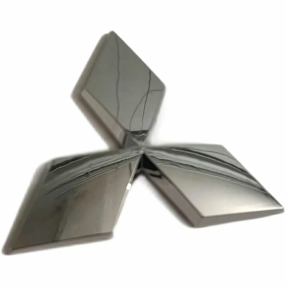 Эмблема MITSUBISHI / Мицубиси для MMC размер 117 x 102 мм, прямая