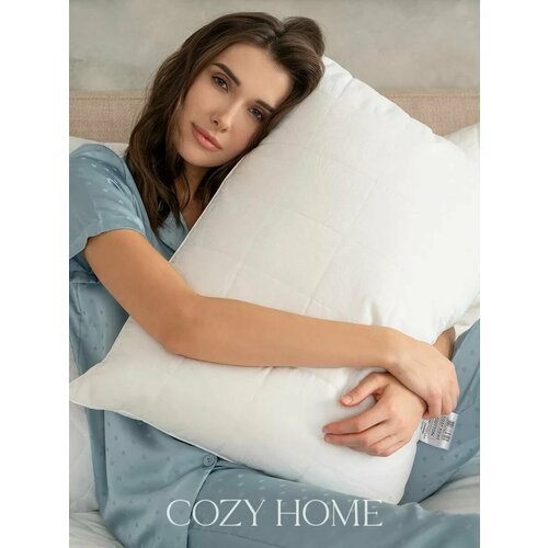 фото Подушка "cozy cotton" (50х70) сатин (хлопок), наполнитель хлопок cozy home