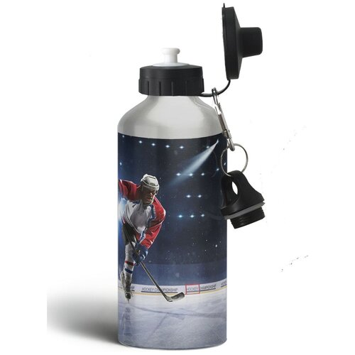 фото Бутылка спортивная, туристическая фляга спорт хоккей - 185 creative mug