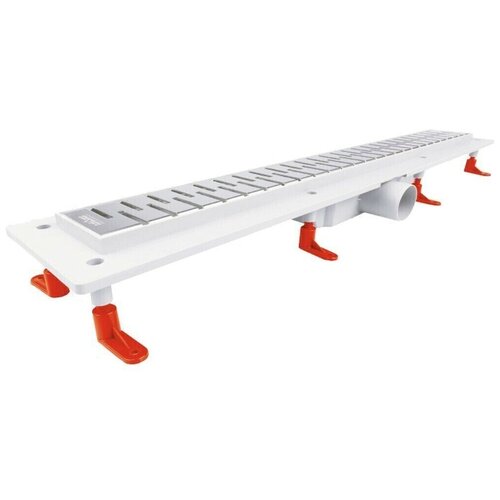 Душевой лоток 800мм MIANO MEDIUM глянец, боковой слив D50