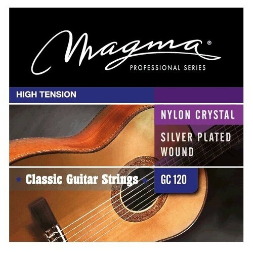 Magma Strings GC120 Струны для классической гитары Серия: Nylon Crystal Silver Plated Wound Обмо fashion 20pcs mixed crystal tibetan silver plated lovely angel charms pendants 13 5x15mm