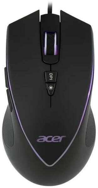 Мышь проводная Acer OMW131 чёрный USB