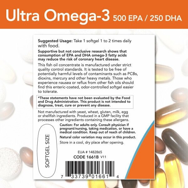 Ultra Omega-3 капс., 90 шт. - фотография № 4