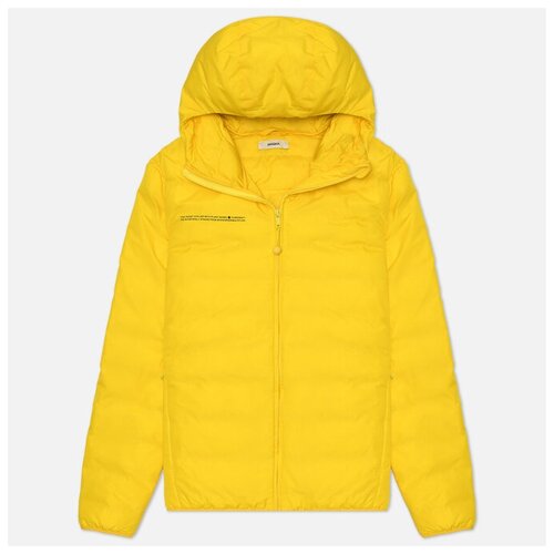 Женский пуховик PANGAIA FLWRDWN Lightweight Down Hooded жёлтый, Размер XXL