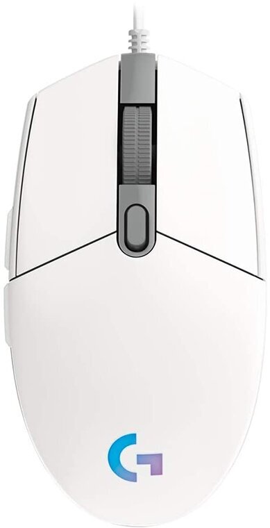Игровая мышь Logitech G G102 Lightsync, белый
