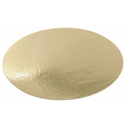 Подложка ламинированная D200мм (зол.), 50 шт.