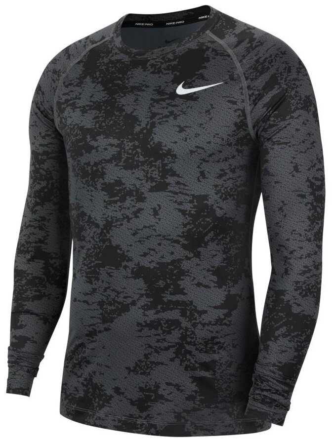 Лонгслив NIKE Pro Camo Long Sleeve Top 