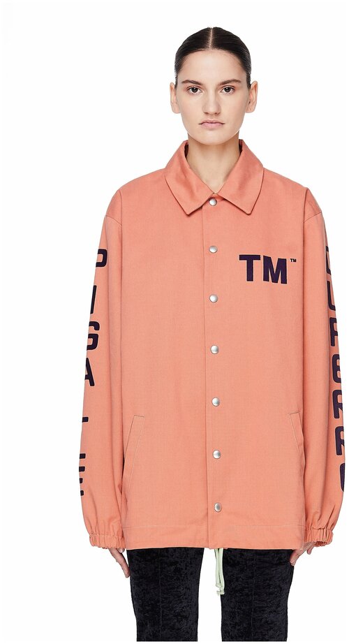Pigalle Розовая куртка TM Coach из хлопка XL