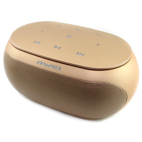 Портативная Bluetooth колонка Awei Y200 Gold