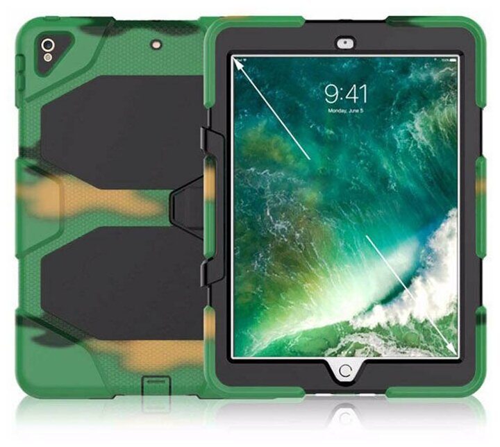 Противоударный защитный чехол для iPad Pro 10.5 G-Net Survivor Case хаки