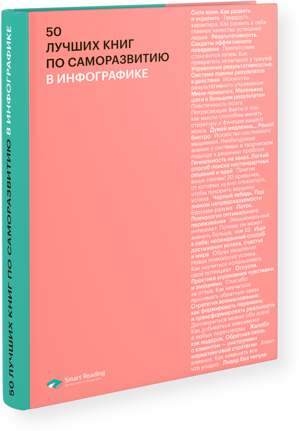 50 лучших книг по саморазвитию в инфографике - фото №1