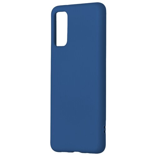 фото Чехол pero для samsung galaxy s20 liquid silicone blue pcls-0010-bl