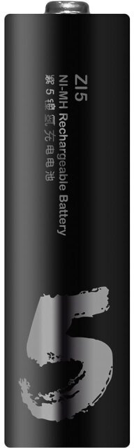 Аккумуляторные батарейки Xiaomi ZI5 Ni-MH Rechargeable Battery (HR6-AA) - фото №3