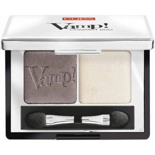 Тени для век двойные Vamp! Compact Duo Eyeshadow, 2,2г - 008