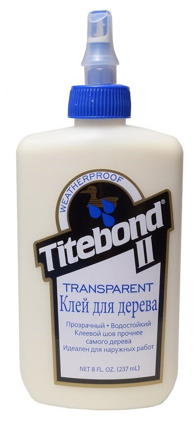 Столярный влагостойкий клей Titebond - фото №3