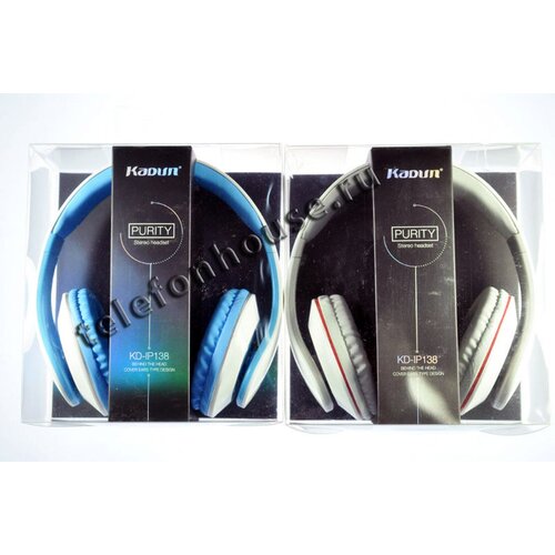Стереонаушники Kadun KD-IP138 с микрофоном 62000₽