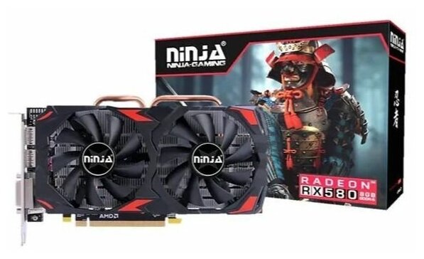 Видеокарта Ninja RX580 (2048SP) 8GB