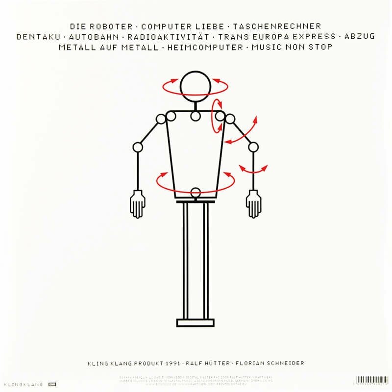 Виниловая пластинка Kraftwerk The Mix Warner Music - фото №10