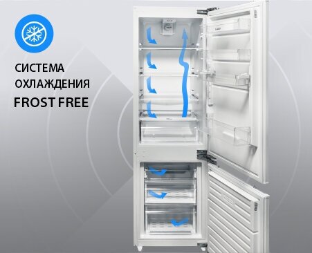 Встраиваемый холодильник Exiteq - фото №15