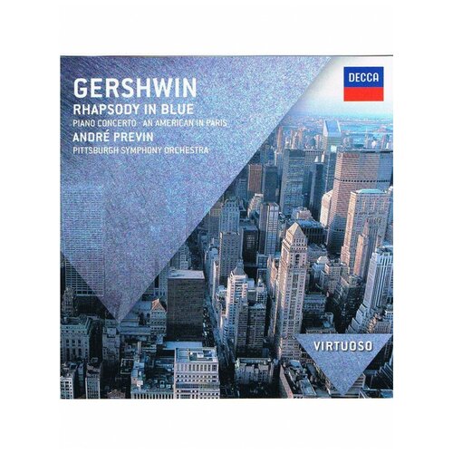 виниловая пластинка warner music london symphony orchestra andre previn prokofiev romeo Gershwin , Andre Previn, Pittsburgh Symphony Orchestra - Rhapsody In Blue - Concerto( 1 CD), Decca Classics