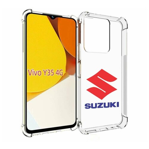 Чехол MyPads suzuki-сузуки-3 мужской для Vivo Y35 4G 2022 / Vivo Y22 задняя-панель-накладка-бампер