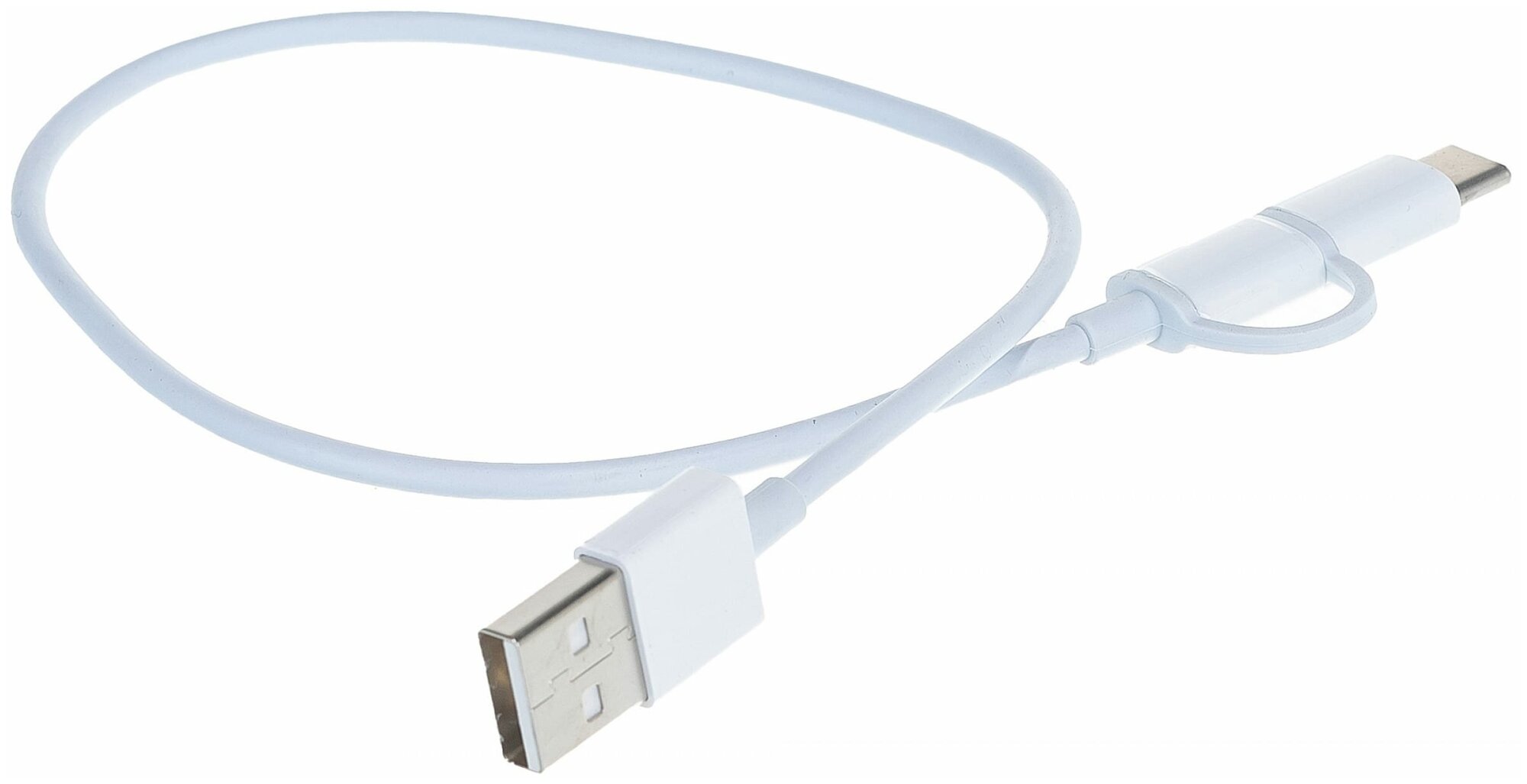 Кабель Xiaomi micro Usb и Type-C cable 30 см (SJV4083TY) RUS