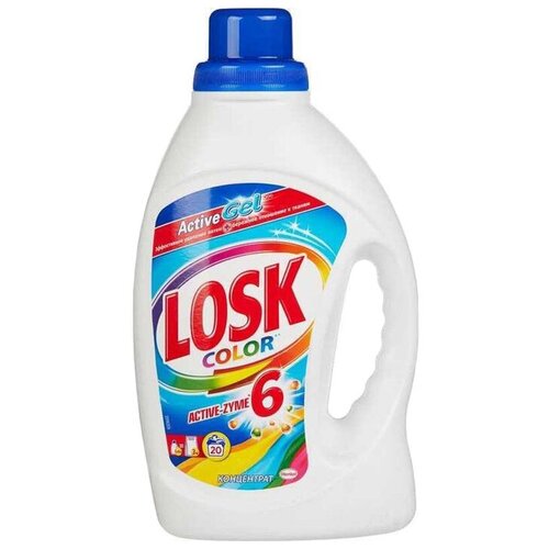 Гель для стирки Losk Color, концентрат, 1,3 л