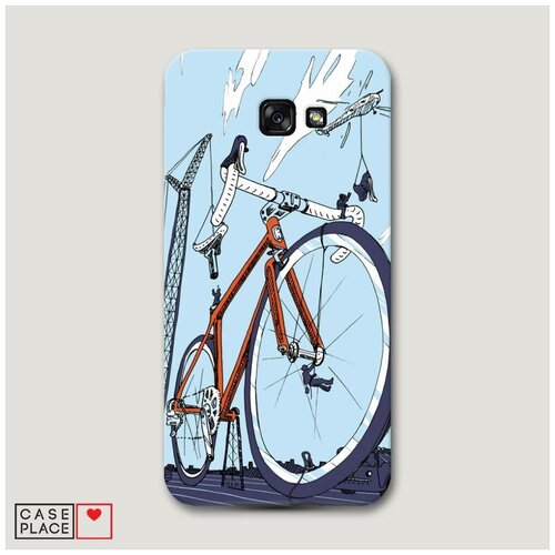 фото Чехол пластиковый samsung galaxy a7 2017 хобби велосипед 10 case place