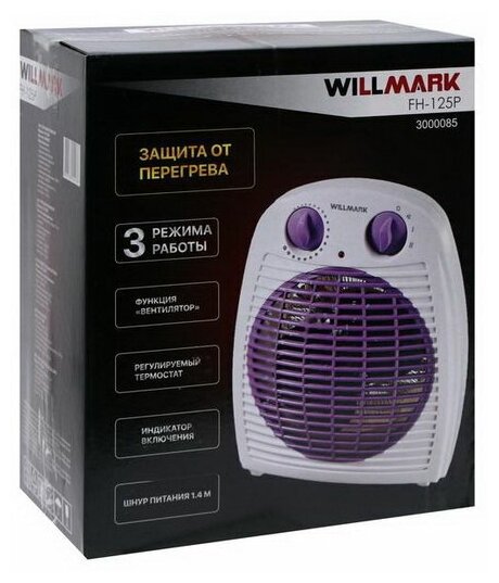 Тепловентилятор Willmark - фото №7