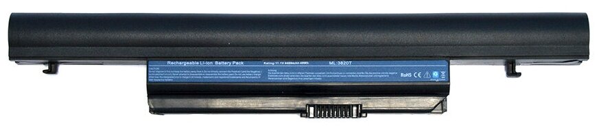 Аккумулятор для ноутбука Acer OEM Aspire, 5820, 3820T Series. 11.1V 4400mAh PN: AS10E76, 934T2085F - фото №1