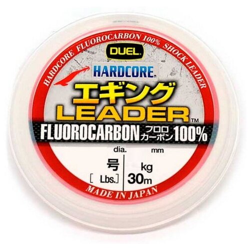 фото Леска duel hardcore leader fluorocarbon 100%30yds 40lbs (0.570mm)