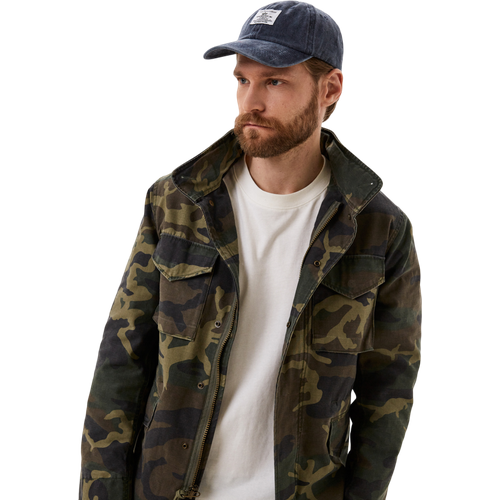 Бейсболка Alpha Industries Battlewash Cap Rep. Blue (Синяя)