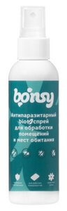 Фото Bonsy - Антипаразитарный БИОспрей для обработки места обитания кошек и собак, 150 мл 41481